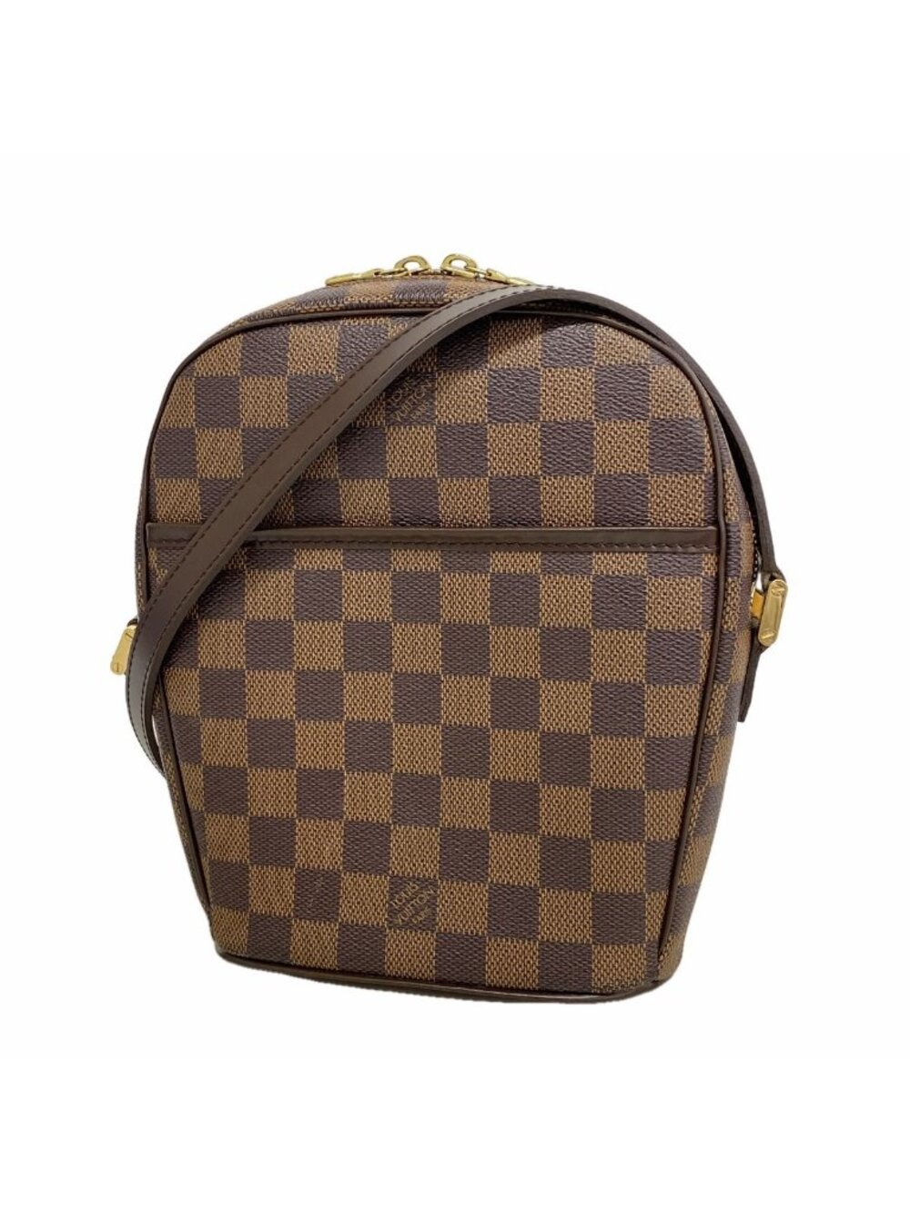 Louis Vuitton Shoulder Bag Damier Ipanema PM Ebene